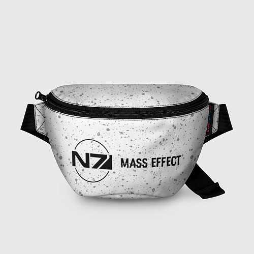 Поясная сумка Mass Effect glitch на светлом фоне по-горизонтали / 3D-принт – фото 1