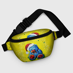 Поясная сумка Плюшевый Санта Клаус, цвет: 3D-принт — фото 2
