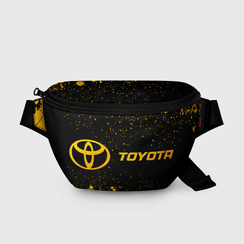 Поясная сумка Toyota - gold gradient по-горизонтали / 3D-принт – фото 1