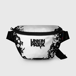Поясная сумка Linkin park black album, цвет: 3D-принт
