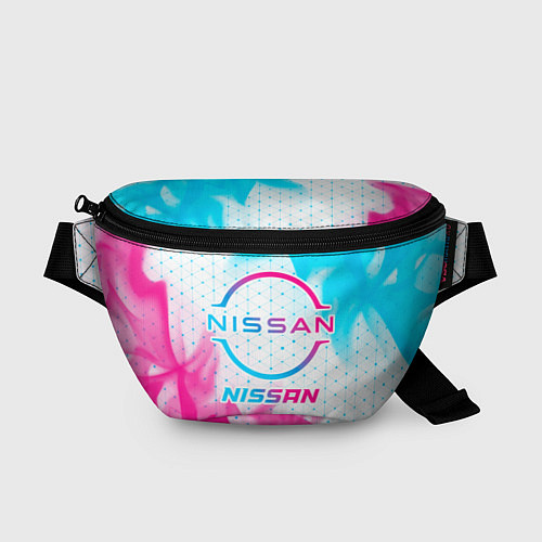 Поясная сумка Nissan neon gradient style / 3D-принт – фото 1