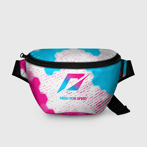 Поясная сумка Need for Speed neon gradient style / 3D-принт – фото 1
