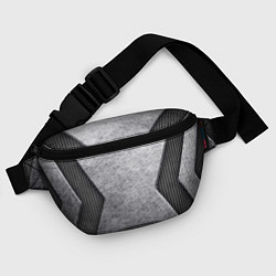 Поясная сумка Стальная болванка, цвет: 3D-принт — фото 2