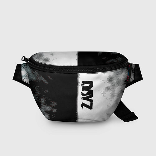 Поясная сумка Dayz черно белый ужас / 3D-принт – фото 1