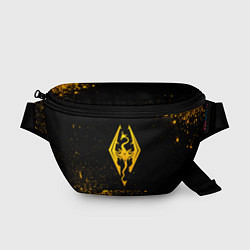 Поясная сумка Skyrim - gold gradient, цвет: 3D-принт