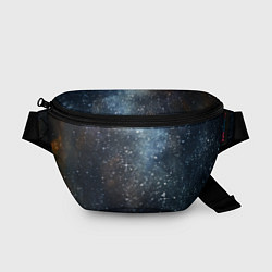 Поясная сумка Темное космическое звездное небо, цвет: 3D-принт