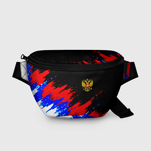 Поясная сумка Россия триколор герб краски / 3D-принт – фото 1