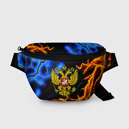 Поясная сумка Россия наша страна герб шторм / 3D-принт – фото 1