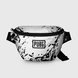 Поясная сумка PUBG black color splash game, цвет: 3D-принт