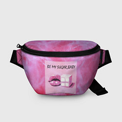 Поясная сумка Будь моим, цвет: 3D-принт