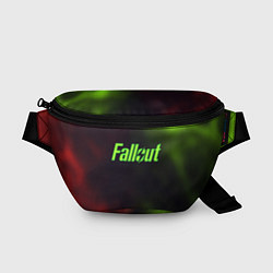 Поясная сумка Fallout fire gradient, цвет: 3D-принт