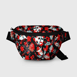 Поясная сумка Рождественские паттерны орнамент