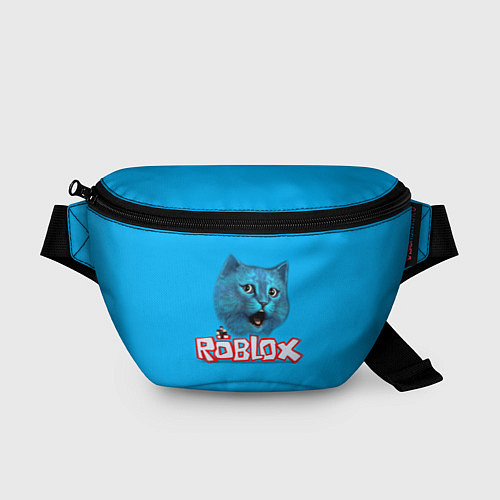 Поясная сумка Roblox синий кот / 3D-принт – фото 1
