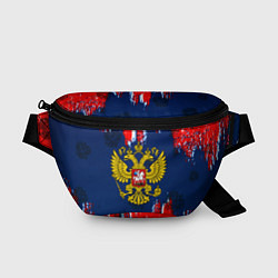 Поясная сумка Россия краски герб, цвет: 3D-принт
