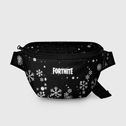 Поясная сумка Fortnite новый год паттерн