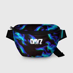 Поясная сумка Dayz огонь синий, цвет: 3D-принт