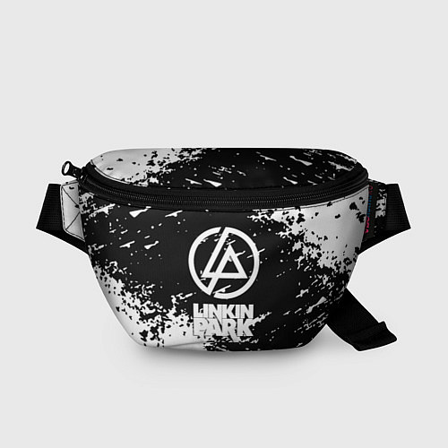 Поясная сумка Linkin park logo краски текстура / 3D-принт – фото 1