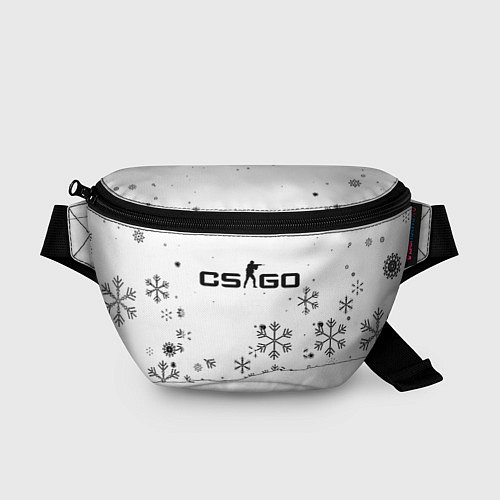 Поясная сумка Cs go зимний стиль лого / 3D-принт – фото 1