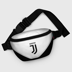 Поясная сумка Juventus black geometry sport, цвет: 3D-принт — фото 2