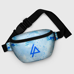 Поясная сумка Linkin park холодный огонь бренд, цвет: 3D-принт — фото 2