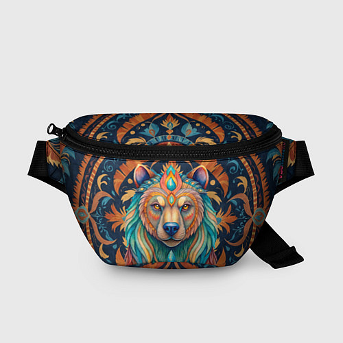 Поясная сумка Медведь шаман тотемное животное / 3D-принт – фото 1
