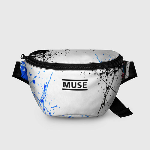 Поясная сумка MUSE рок стиль краски / 3D-принт – фото 1