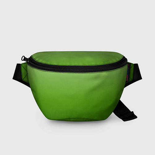 Поясная сумка Градиент яблочный зелёный / 3D-принт – фото 1