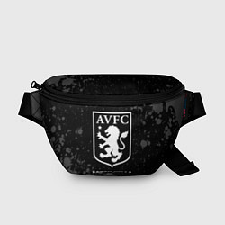 Поясная сумка Aston Villa sport на темном фоне, цвет: 3D-принт