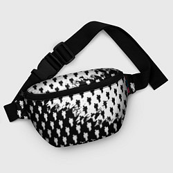 Поясная сумка Billie Eilish pattern black, цвет: 3D-принт — фото 2