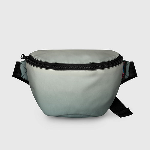 Поясная сумка Серо-зелёный приглушённый градиент / 3D-принт – фото 1