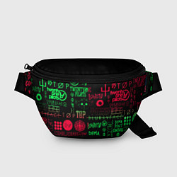 Поясная сумка Twenty one pilots pattern rock steel, цвет: 3D-принт