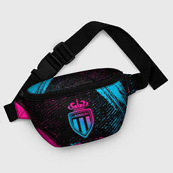 Поясная сумка Monaco - neon gradient, цвет: 3D-принт — фото 2