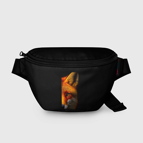 Поясная сумка Морда рыжей лисы / 3D-принт – фото 1