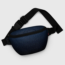 Поясная сумка Абстрактный сине-чёрный ночной, цвет: 3D-принт — фото 2
