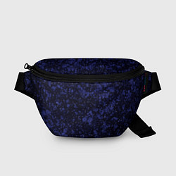 Поясная сумка Тёмно-синий космический абстракция