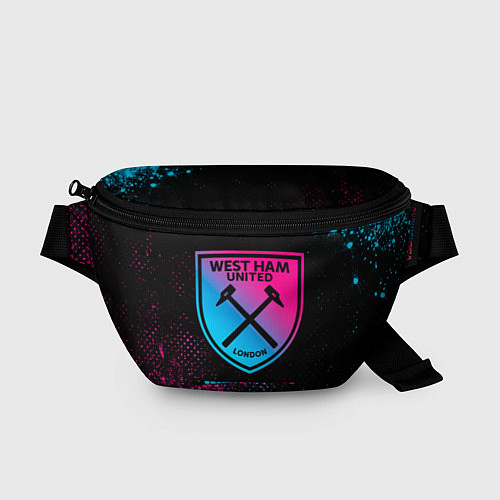 Поясная сумка West Ham - neon gradient / 3D-принт – фото 1