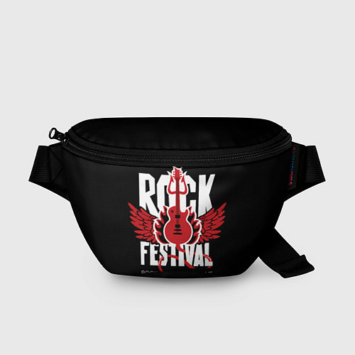 Поясная сумка Rock festival - live music / 3D-принт – фото 1