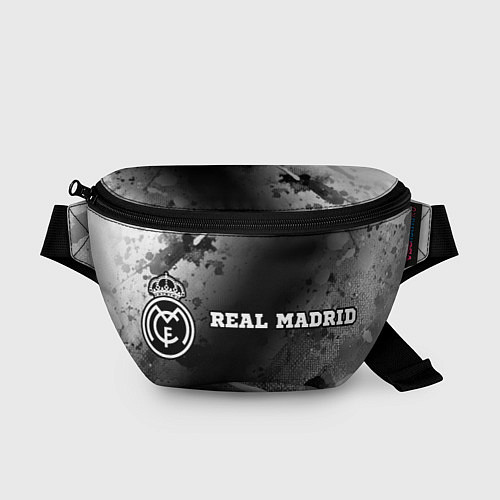 Поясная сумка Real Madrid sport на темном фоне по-горизонтали / 3D-принт – фото 1