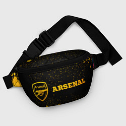 Поясная сумка Arsenal - gold gradient по-горизонтали, цвет: 3D-принт — фото 2