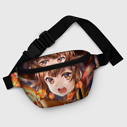 Поясная сумка Konosuba Мэгумин cute, цвет: 3D-принт — фото 2