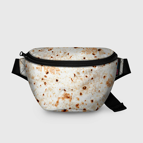 Поясная сумка Текстура светлого лаваша / 3D-принт – фото 1