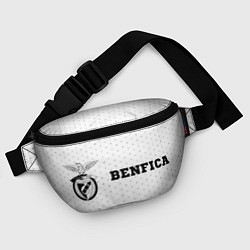 Поясная сумка Benfica sport на светлом фоне по-горизонтали, цвет: 3D-принт — фото 2