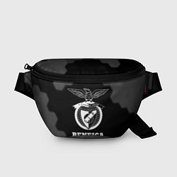 Поясная сумка Benfica sport на темном фоне, цвет: 3D-принт