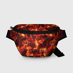 Поясная сумка Огненный элементаль, цвет: 3D-принт