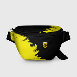 Поясная сумка AEK sport color yellow, цвет: 3D-принт