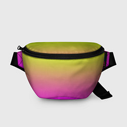 Поясная сумка Градиент яркий, цвет: 3D-принт
