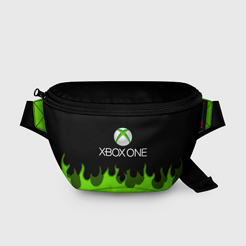 Поясная сумка Xbox green fire / 3D-принт – фото 1