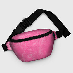 Поясная сумка Pink bleached splashes, цвет: 3D-принт — фото 2