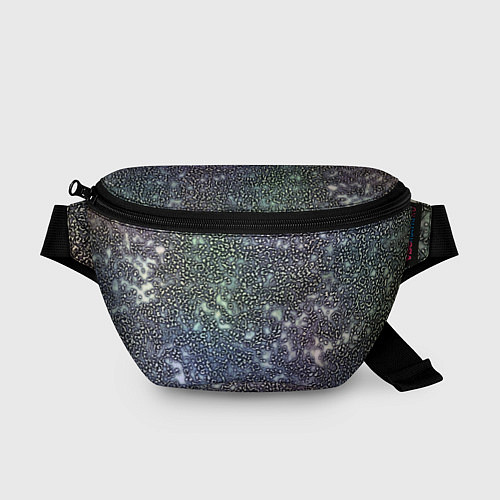 Поясная сумка Абстрактный серо-фиолетовый / 3D-принт – фото 1