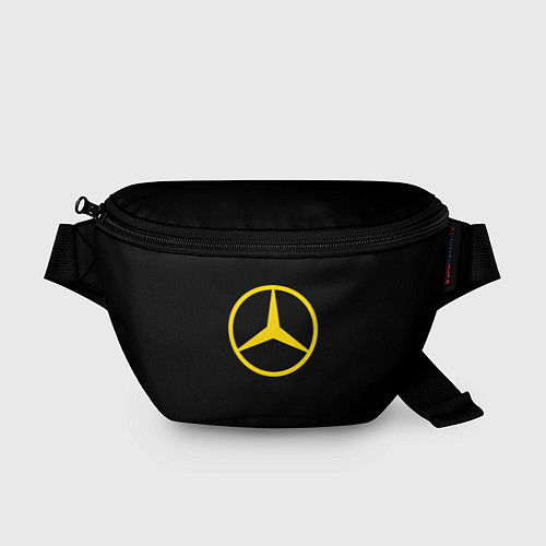 Поясная сумка Mercedes logo yello / 3D-принт – фото 1